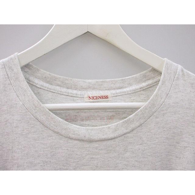 ナイスネス NICENESS G.BERNARD BIGFOOT Tシャツ XL グレー系 半袖
