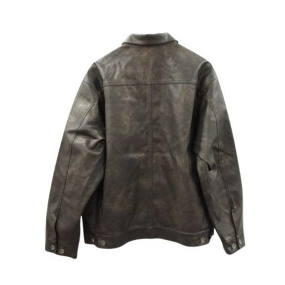 サーティスリーディグリーズ 33Degrees フェイクレザー ジャケット M 
