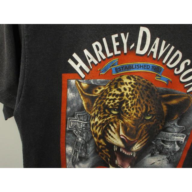 ハーレーダビッドソン HARLEY DAVIDSON 90s 3Dエンブレム プリントT