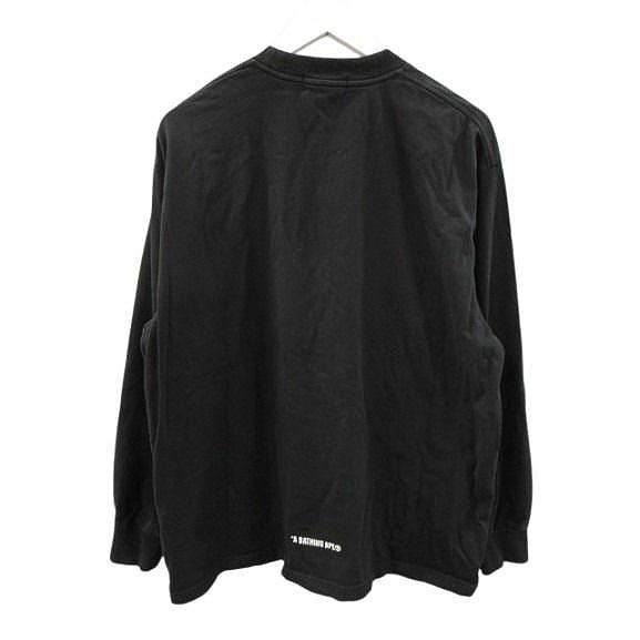 A BATHING APE（アベイシングエイプ） ロングスリーブ Tシャツ ロンT M