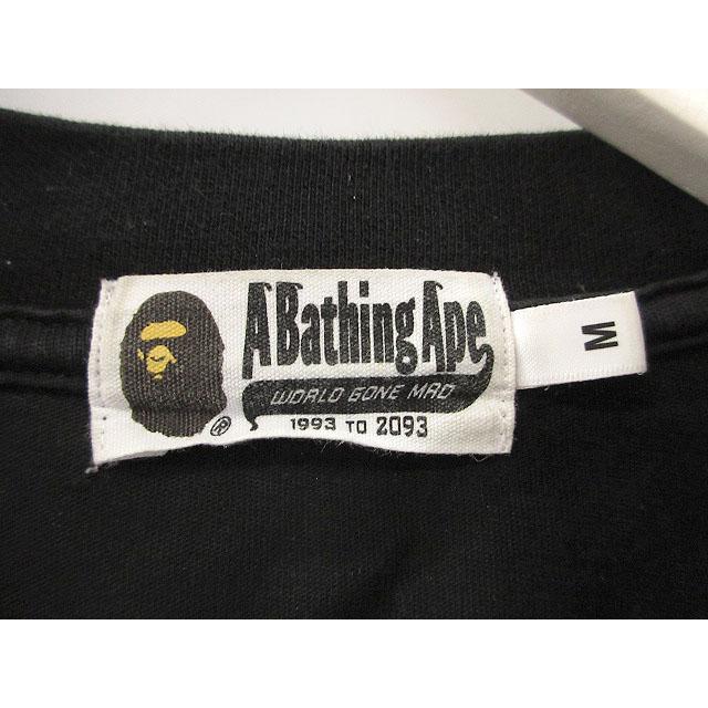 A BATHING APE（アベイシングエイプ） ロングスリーブ Tシャツ ロンT M