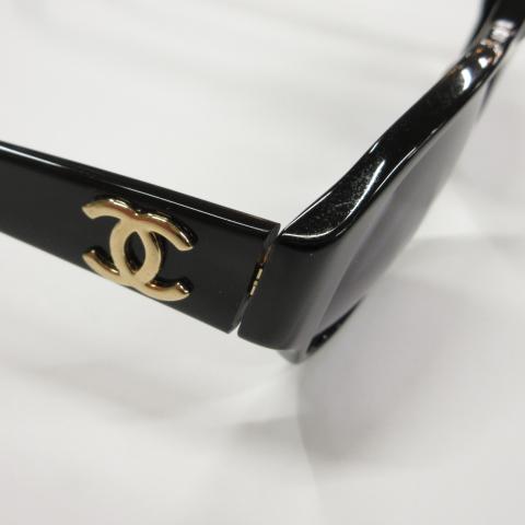 CHANEL（シャネル） サングラス ココマーク ブラック 黒 ブルー系