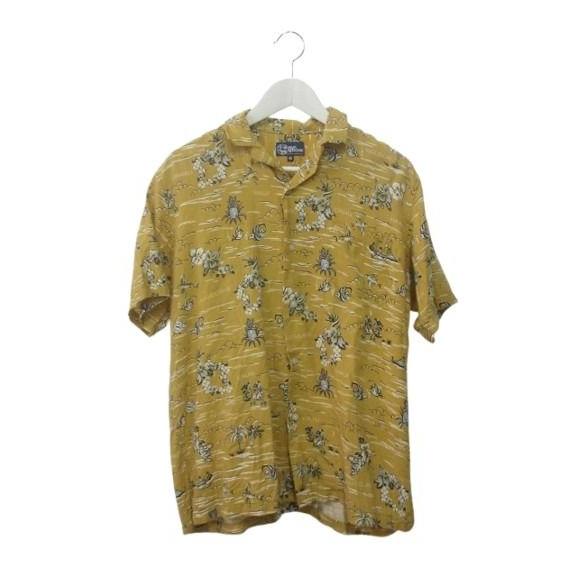 レインスプーナー reyn spooner アロハシャツ 半袖 ボタンシャツ M 総