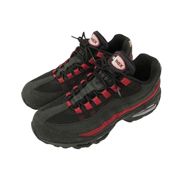 NIKE（ナイキ） NIKE AIR MAX 95 BIG BUBBLE Black/Team Crimson