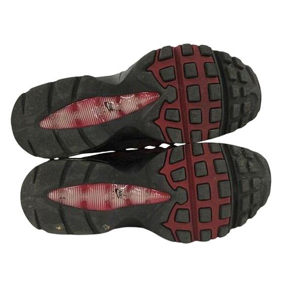 NIKE（ナイキ） NIKE AIR MAX 95 BIG BUBBLE Black/Team Crimson