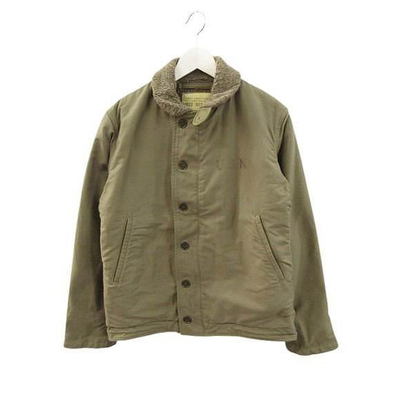 バズリクソンズ BUZZ RICKSON'S M品番 N-1 デッキジャケット M USN