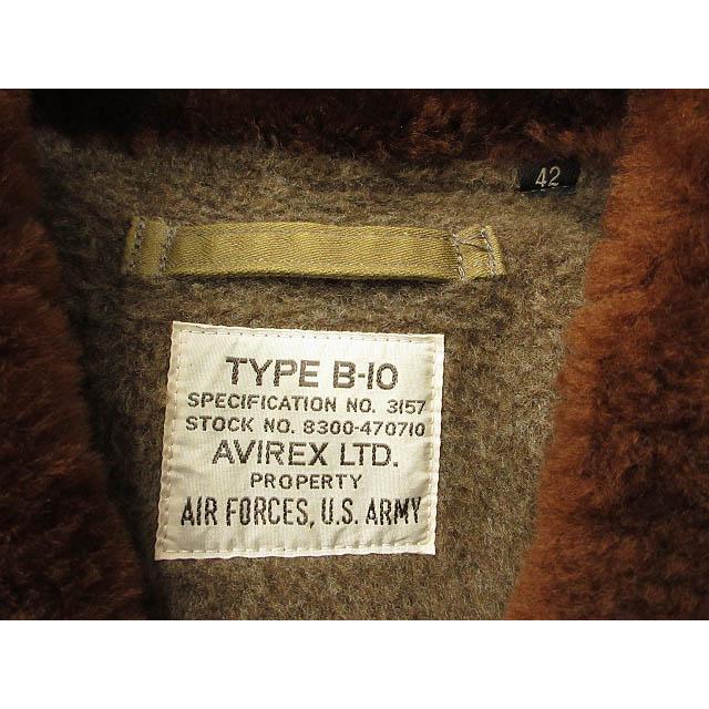 AVIREX（アヴィレックス） AVIREX B-10 フライトジャケット