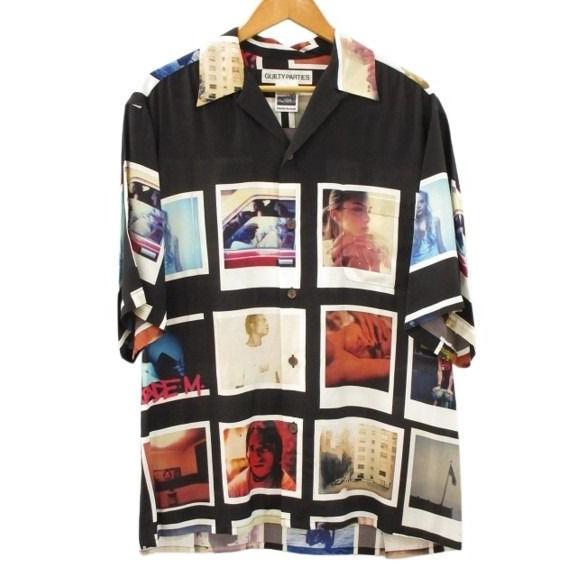 【美品】　ワコマリア× DAVIDE SORRENTI アロハシャツ　半袖　L WACKO MARIA（ワコマリア） WACKO MARIA DAVIDE SORRENTI S/S HAWAIIAN