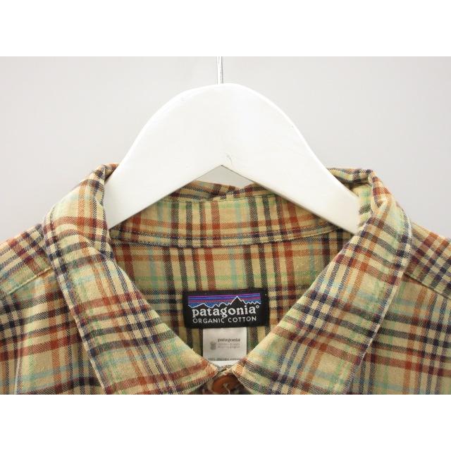 パタゴニア Patagonia オーガニック ピマコットン チェックシャツ Plaid Shirt 09年製 XL メンズの画像