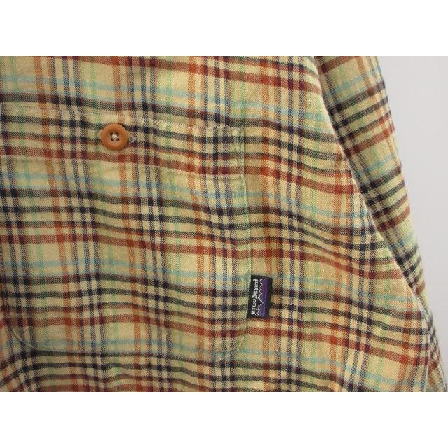 パタゴニア Patagonia オーガニック ピマコットン チェックシャツ Plaid Shirt 09年製 XL メンズの画像