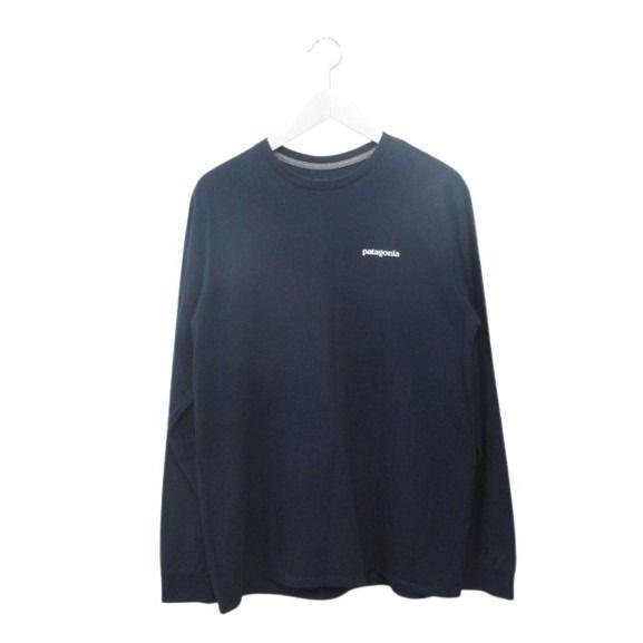 パタゴニア Patagonia Tシャツ 長袖 M ロンT カットソー プリント 