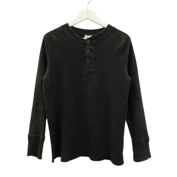 グラッドハンド GLAD HAND＆CO. ヘンリーネックカットソー 長袖 ロング 