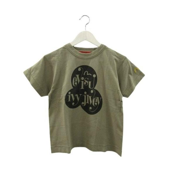 EVISU（エヴィス） EVISU YAMANE GUARANTEED Tシャツ 半袖 丸首 カーキ