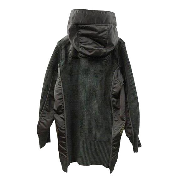 DIESEL（ディーゼル） ナイロン切替 異素材 ドッキング MA-1 S 