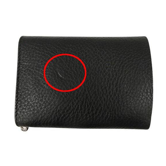 キャリー CALEE 25AW SILVER STAR CONCHO FLAP LEATHER HALF WALLET CL