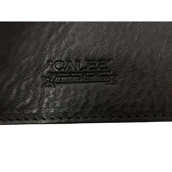キャリー CALEE 25AW SILVER STAR CONCHO FLAP LEATHER HALF WALLET CL