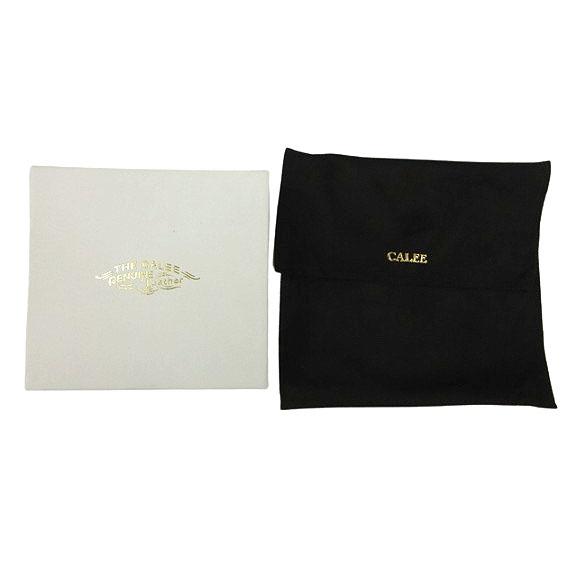 キャリー CALEE 25AW SILVER STAR CONCHO FLAP LEATHER HALF WALLET CL
