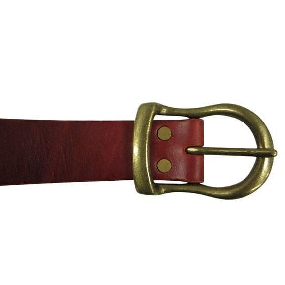ビッグジョン ORIGINAL BELT 姫路 レザーベルト 1 レッド ビッグジョン Big John HIMEJI LEATHER ORIGINAL BELT 姫路 レザー