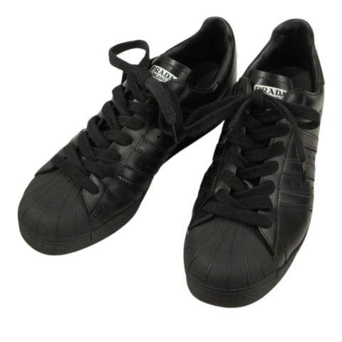 PRADA（プラダ） アディダス adidas スニーカー スーパースター 24.5cm 