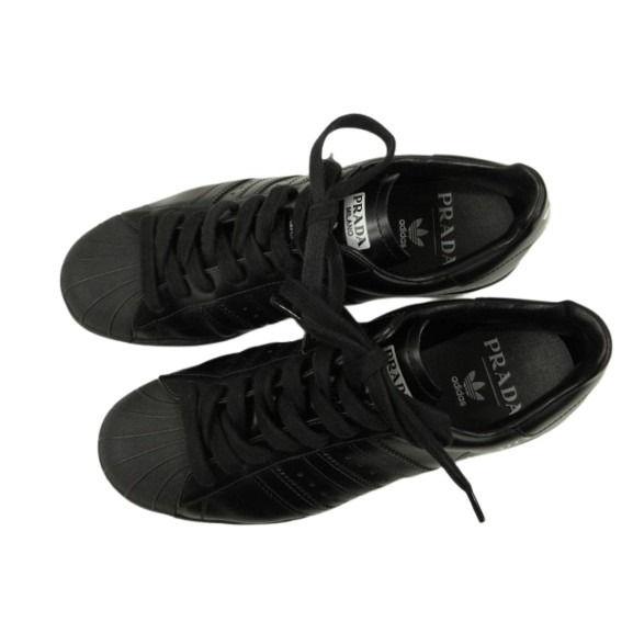 PRADA（プラダ） アディダス adidas スニーカー スーパースター 24.5cm 