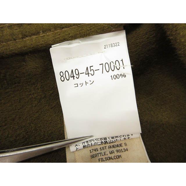 フィルソン FILSON ベアトゥース クルーザー ベスト S ブラウン
