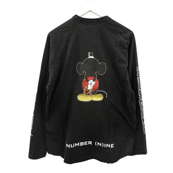 supreme NUMBER (N)INE ミッキーマウス ロングスリーブ Supreme（シュプリーム） × Number (N)ine × Mickey Mouse Raglan L/S
