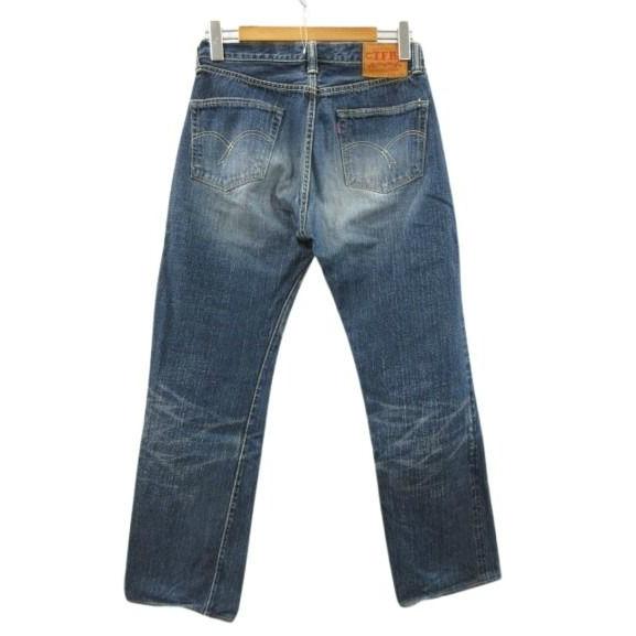 ザ フラット ヘッド LOT3005Cセルビッチデニムパンツ濃いめインディゴ33 ザ フラットヘッド THE FLAT HEAD 3005C デニムパンツ ジーンズ XX
