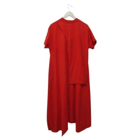 HeRIN.CYE ヘリンドットサイ レイヤードドレス ワンピース 赤 ヘリンドットサイ HeRIN.CYE Layered dress ワンピース F 半袖