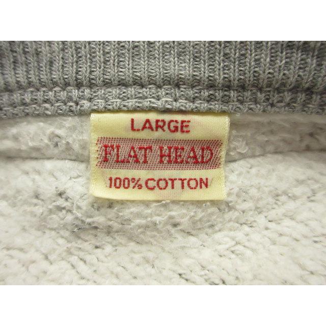 ザ フラットヘッド THE FLAT HEAD 後付けパーカー スウェットパーカー