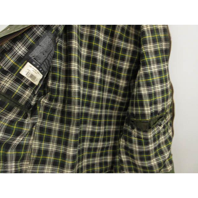 バブアー Barbour 00s BORDER オイルドジャケット ワックスコットン