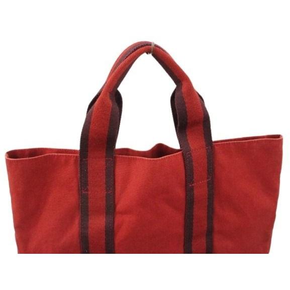 HERMES（エルメス） フールトゥ カバス トートバッグ レッド系 かばん 