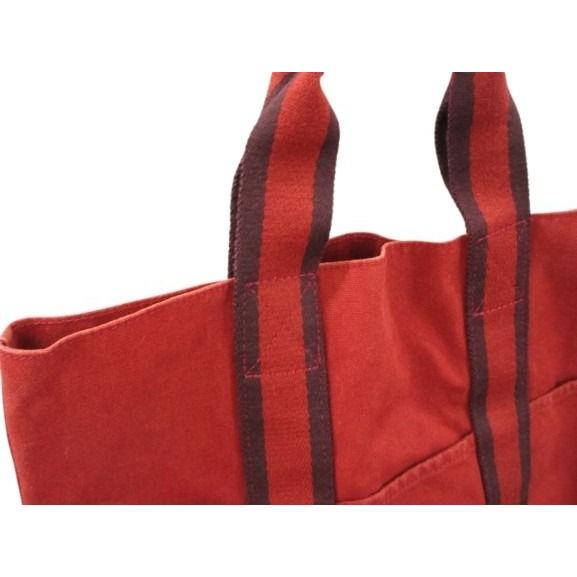エルメス HERMES フールトゥ カバス トートバッグ レッド系 かばん