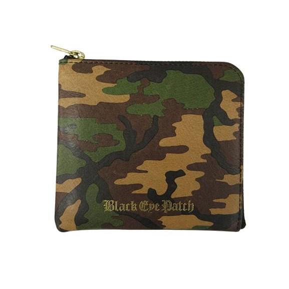 ブラックアイパッチ THE BLACK EYE PATCH CAMOUFLAGED LEATHER WALLET