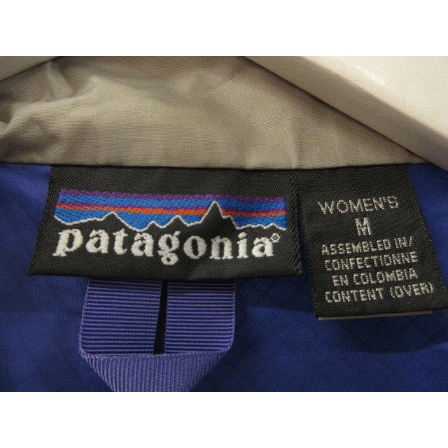 パタゴニア Patagonia 00年 ベロシティシェルジャケット ナイロンジャケット コロンビア製 ブルー M レディース_2