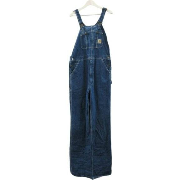 カーハート carhartt ウォッシュドデニム ビブオーバーオール R07 DST