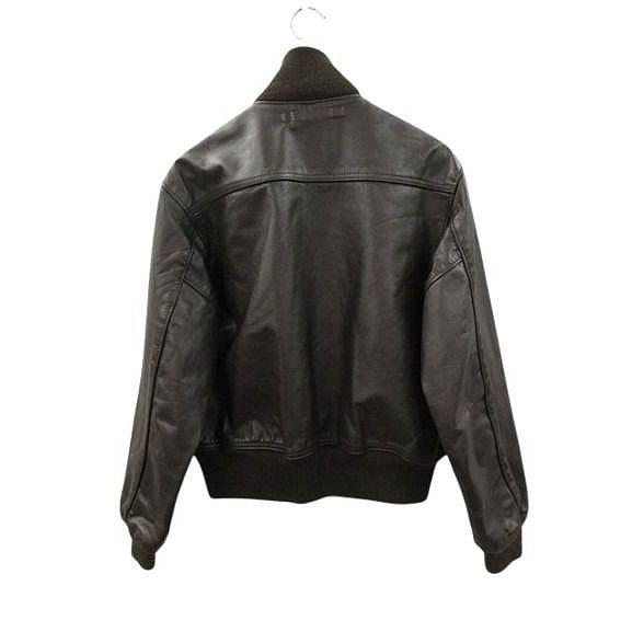 ショット SCHOTT A-1 レザー フライトジャケット USA製 42 ダーク 