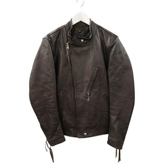 ウエストライド WESTRIDE OAK CANYON レザー ライダースジャケット 40