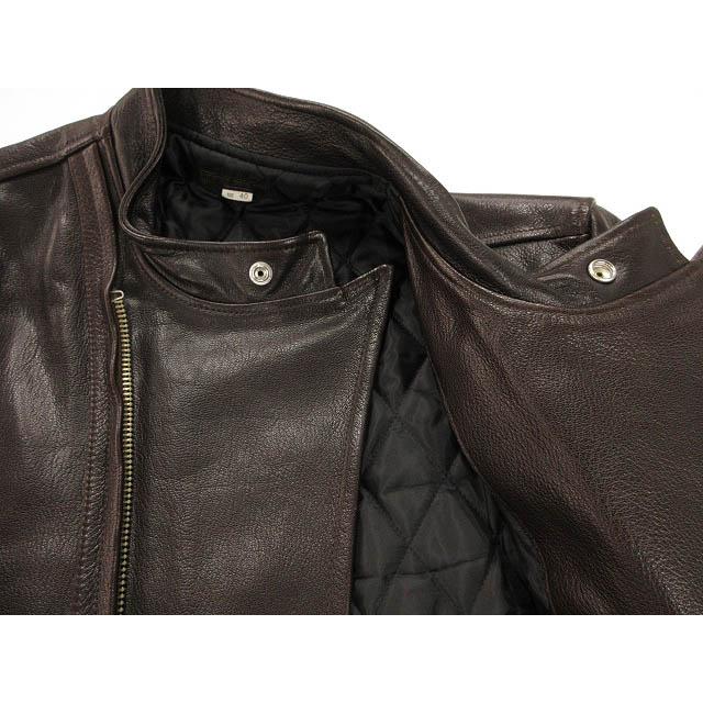 ウエストライド WESTRIDE OAK CANYON レザー ライダースジャケット 40