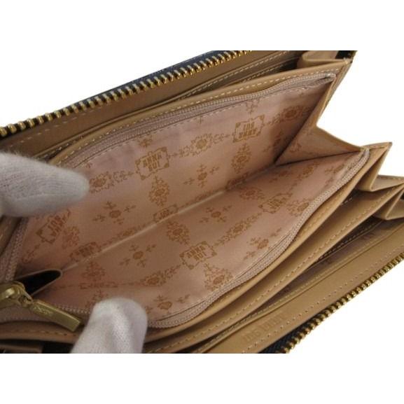 ANNA SUI（アナスイ） 未使用品 ルーミー 長財布 ラウンドファスナー 