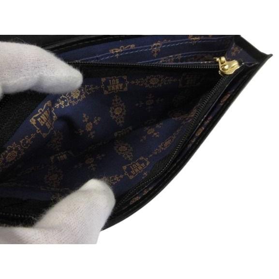 ANNA SUI（アナスイ） スパーキー 長財布 がま口 エナメル ハート柄