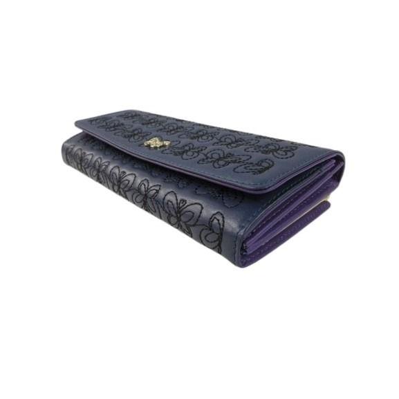 ANNA SUI（アナスイ） 未使用品 長財布 エターナルバタフライ 外口金