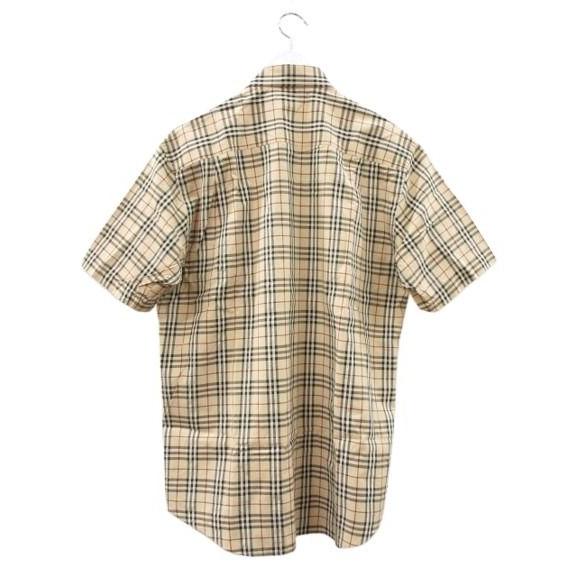 バーバリー ロンドン BURBERRY LONDON シャツ 半袖 チェック L