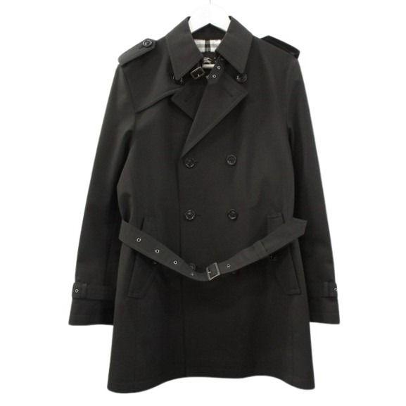 バーバリーブラックレーベル ボンディング トレンチ コート L 黒 アウター BURBERRY BLACK LABEL（バーバリーブラックレーベル） ボンディング