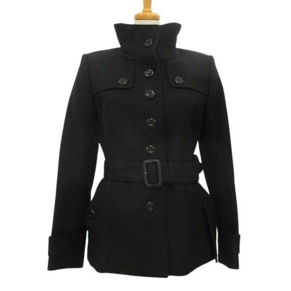 グラちゃんBURBERRY LONDON バーバリー スタンドカラーコート バーバリー ロンドン BURBERRY LONDON ウール コート スタンドカラー