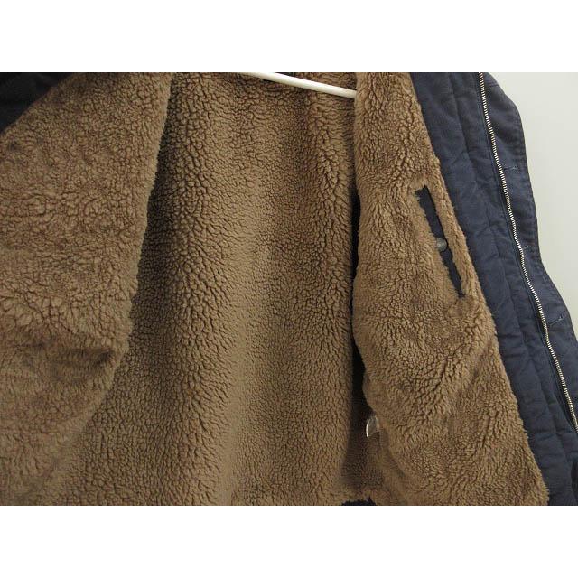 バンソン VANSON N-1 デッキジャケット XL ネイビー 刺繍 プリント