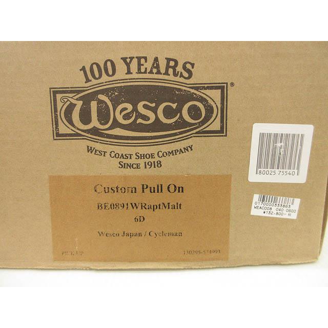 ウエスコ WESCO 100周年 モリソン ブーツ カスタム プルオン スエード