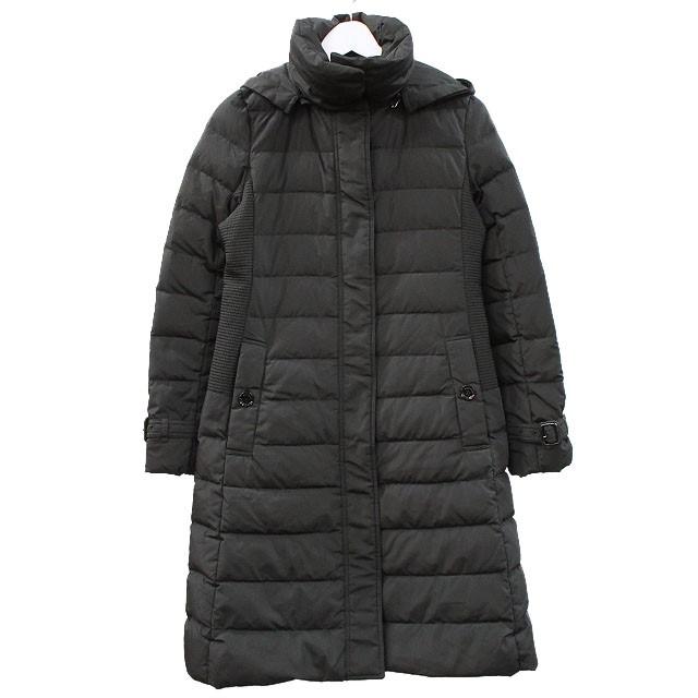 バーバリー ロンドン BURBERRY LONDON ダウンコート 38 ブラック 黒 