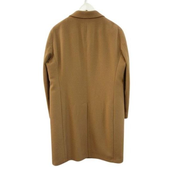 ブレラス BRERAS カシミヤ混 ウール チェスターコート 50 ブラウン
