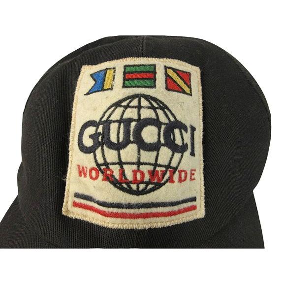 GUCCI（グッチ） GUCCI WORLD WIDE CAP ワールドワイド キャップ 帽子 