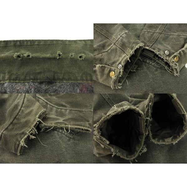 Carhartt デトロイトジャケット グリーン フェード カーハート carhartt 00s デトロイトジャケット モスグリーン XL J146